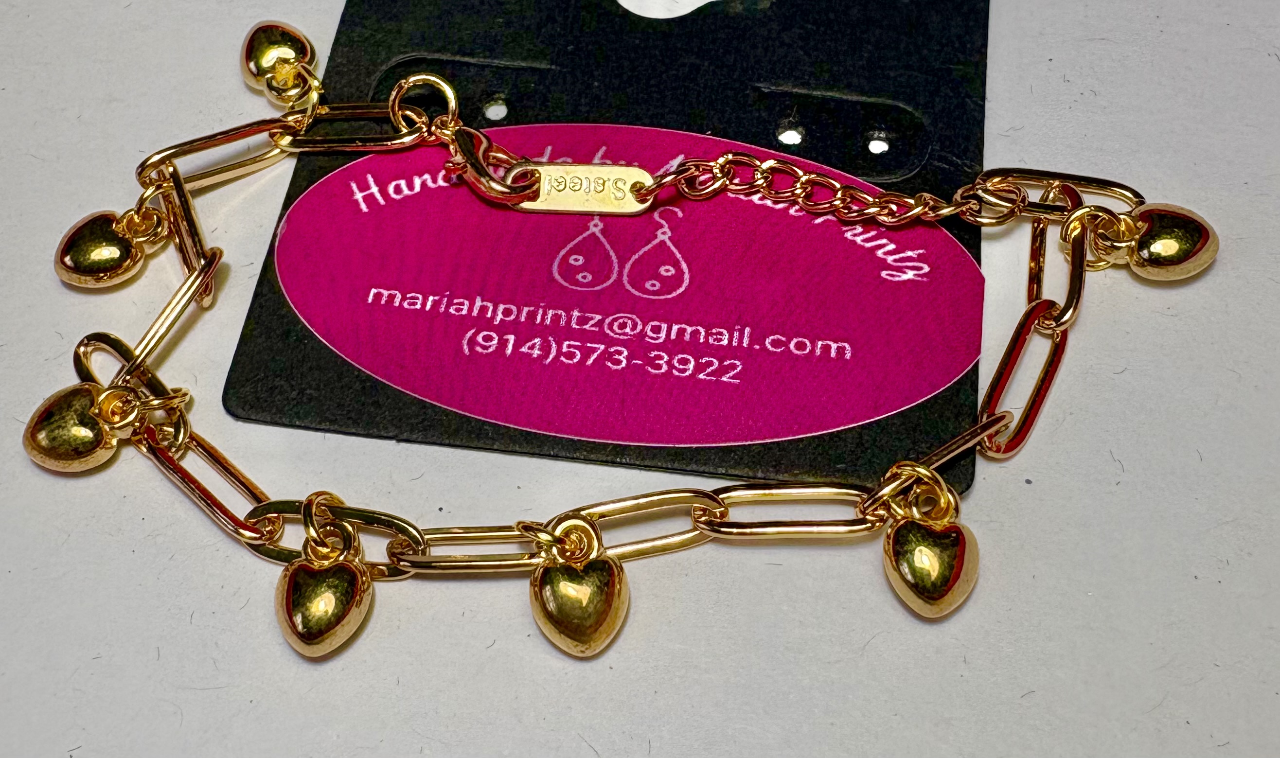Preppy Golden Hearts